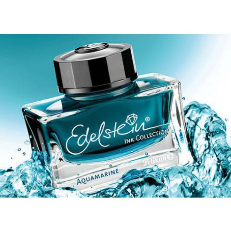 Atrament Pelikan Edelstein 50ml Niebieski Morski Aquamarine - 2